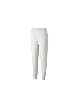 Puma Puma Spodnie dresowe Puma Essential Logo Pants Beżowy Regular Fit
