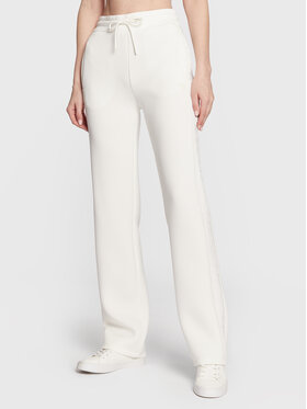 Guess Guess Teplákové nohavice V3RB21 K7UW2 Écru Regular Fit