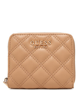 Guess Guess Maža Moteriška Piniginė Guilly II Sgl SWQG96 73137 Smėlio