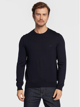 BOSS Boss Pullover Botto-L 50476364 Dunkelblau Regular Fit