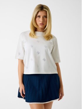 Guess Guess Marškinėliai 182440 Balta Classic Fit