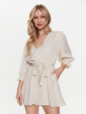 Edited Edited Kezeslábas EDT4008002 Bézs Casual Fit