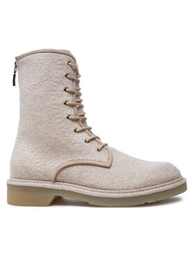 Max Mara Max Mara Botki Bakerzip 2424796072600 Beżowy