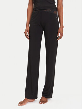 BOSS BOSS Pantaloni pijama Peony 50545596 Negru Relaxed Fit