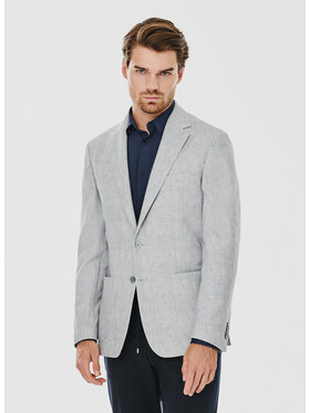 Pako Lorente Pako Lorente Marynarka P24WF-3X-026 Szary Slim Fit