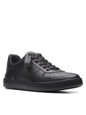 Clarks Clarks Półbuty CourtLite Tie 26167367 Czarny