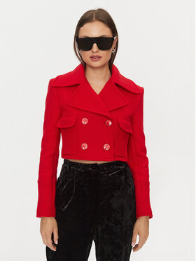 Patrizia Pepe Patrizia Pepe Преходно яке 2O0091/A337-R808 Червен Regular Fit