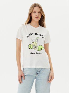 ONLY ONLY Tricou Kita 15349150 Alb Regular Fit