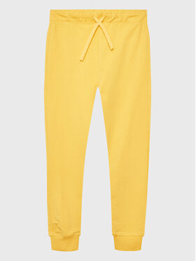United Colors Of Benetton United Colors Of Benetton Pantaloni da tuta 3BC1CF02M Giallo Regular Fit