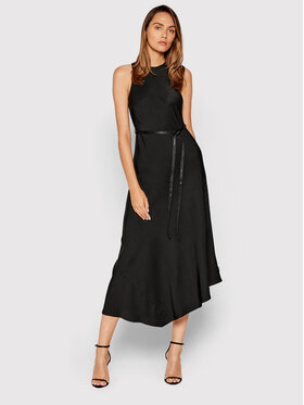 Calvin Klein Calvin Klein Sukienka codzienna Shine K20K203066 Czarny Regular Fit