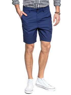 Lee Lee Szorty materiałowe SLIM CHINO SHORT Niebieski Slim Fit