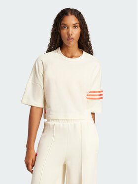 adidas adidas T-Shirt 132447 Biały Loose Fit