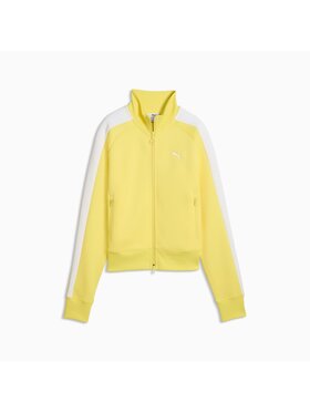 Puma Puma Bluza 629796 Żółty Regular Fit