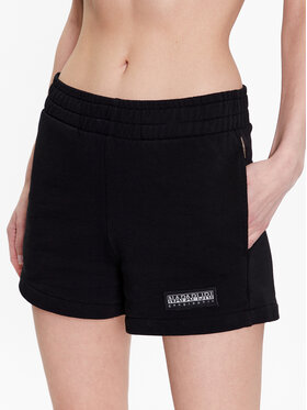 Napapijri Napapijri Szorty sportowe N-Morgex NP0A4GXI Czarny Regular Fit