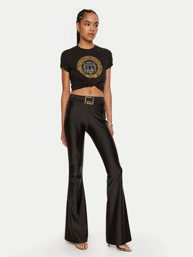 Just Cavalli Leggings 77PAC101 Crna Slim Fit