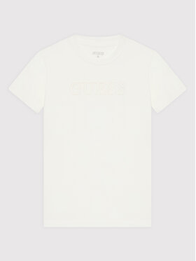 Guess Guess T-Shirt L2YI59 J1311 Biały Regular Fit
