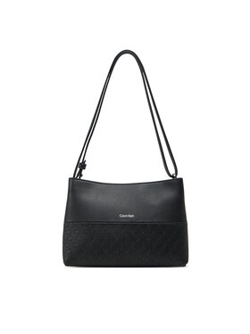 Calvin Klein Calvin Klein Borsetta Ck Mixmedia Convertible Bag_Mono K60K613170 Nero