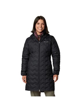 Columbia Columbia Kurtka przejściowa Delta Ridge II ong Down Jacket 208821301 Czarny Regular Fit