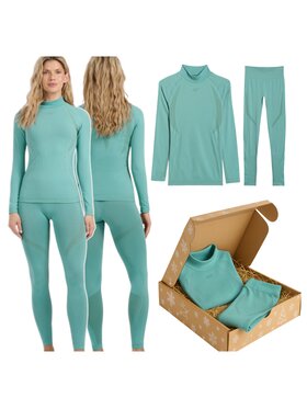 4F 4F Set di biancheria intima termica USEAF216+USEAF217-46S Multicolore