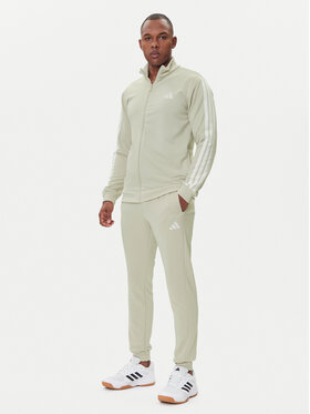 adidas adidas Tepláková súprava Basic 3-Stripes JX5519 Béžová Regular Fit
