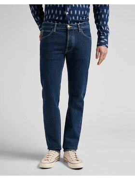 Lee Lee Jeansy DAREN BUTTON FLY Niebieski Straight Fit