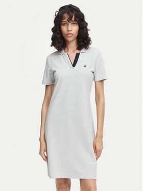 Beverly Hills Polo Club Beverly Hills Polo Club Φόρεμα καθημερινό P-SS26W-ABP526591-0461 Γκρι Regular Fit