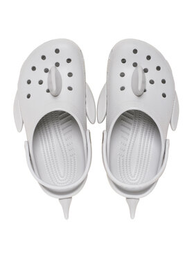 Crocs Natikače Classic Iam Shark Clog K 210014 Siva