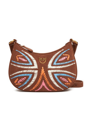 PINKO PINKO Rankinė Half Moon Mini Fl PE 25 PLTT 102790 A2IW Ruda