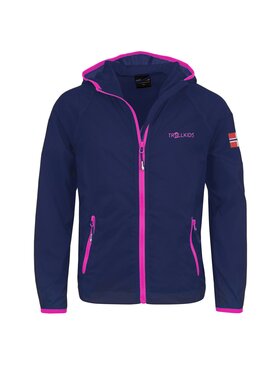 TROLLKIDS TROLLKIDS Kurtka przejściowa 909-114 Granatowy Regular Fit