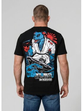 PITBULL PITBULL T-Shirt MIDWAY Czarny Regular Fit