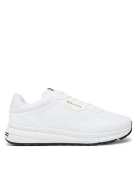 Tommy Hilfiger Tommy Hilfiger Сникърси Lightweight Rwb Knit FM0FM05423 Бял