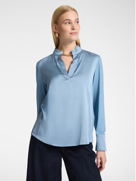 Elena Mirò Elena Mirò Camicia G055Z000706N004 Turchese Regular Fit