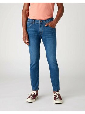Wrangler Wrangler Jeansy BRYSON Niebieski Skinny Fit