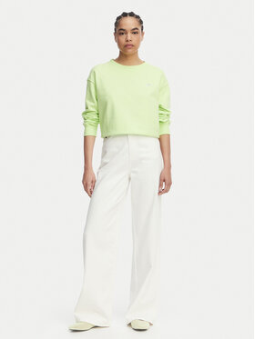 Tommy Jeans Tommy Jeans Суитшърт Athleisure Metallic DW0DW22996 Светлозелен Relaxed Fit