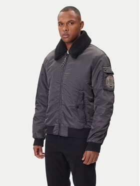 Napapijri Napapijri Bunda bomber A-Nemes NP0A891X Černá Regular Fit