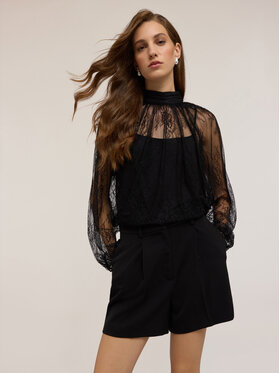 Motivi Motivi Blusa 2801W000746N033 Nero Regular Fit