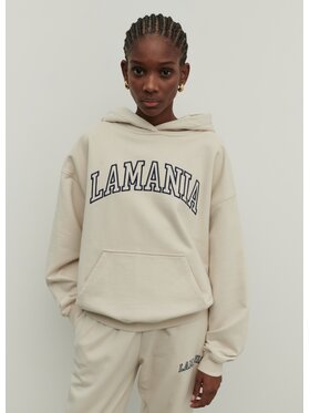 La Mania La Mania Mikina PERFECT 2 Béžová Classic Fit