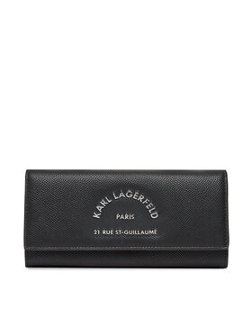 KARL LAGERFELD KARL LAGERFELD Velká dámská peněženka 235W3259 Černá
