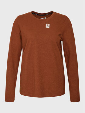Maloja Maloja Bluza Tavelam 34414-1-8670 Rjava Modern Fit