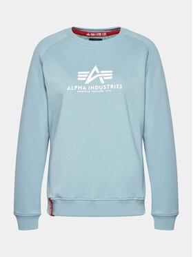 Alpha Industries Alpha Industries Sweatshirt New Basic Sweater 196031 Bleu Regular Fit