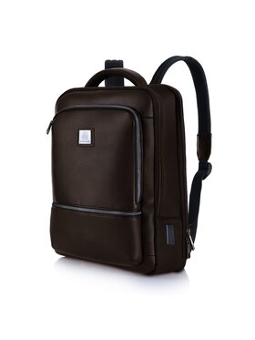 James Hawk James Hawk Plecak Miejski plecak na laptopa 16" Brązowy