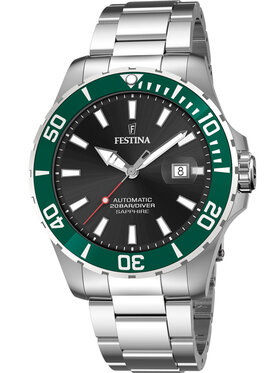 Festina Festina Zegarek F20531/2 Srebrny