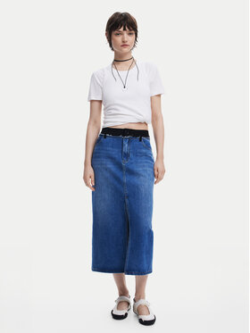 Φούστα τζιν Desigual φωτογραφία