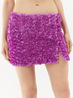 ROTATE ROTATE Miniszoknya 3D Flower 1111332066 Lila Regular Fit