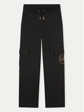 MICHAEL KORS KIDS MICHAEL KORS KIDS Παντελόνι φόρμας R30183 D Μαύρο Regular Fit
