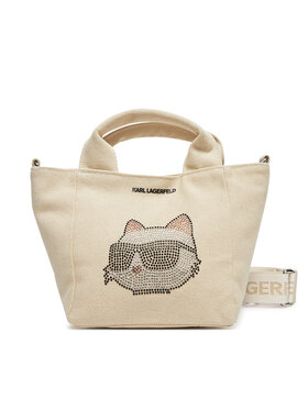 KARL LAGERFELD KARL LAGERFELD Kabelka A2W50044 Écru
