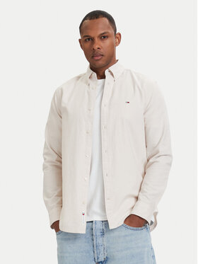 Tommy Jeans Tommy Jeans Košeľa DM0DM21298 Svetlo béžová Regular Fit