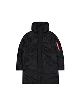 Alpha Industries Alpha Industries Kurtka zimowa Studio Field Parka Winter Jacket Czarny Relaxed Fit