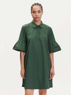 Marella Marella Sukienka koszulowa Medicea 2515221192 Zielony Relaxed Fit