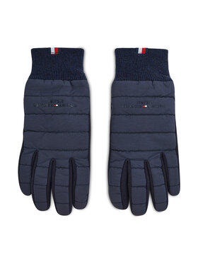 Tommy Hilfiger Tommy Hilfiger Мъжки ръкавици Th Established Mix Nylon Gloves AM0AM07884 Тъмносин